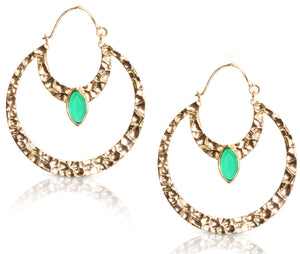 Helena Emerald Earring