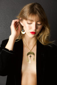 Cadi earring and Cara necklace set