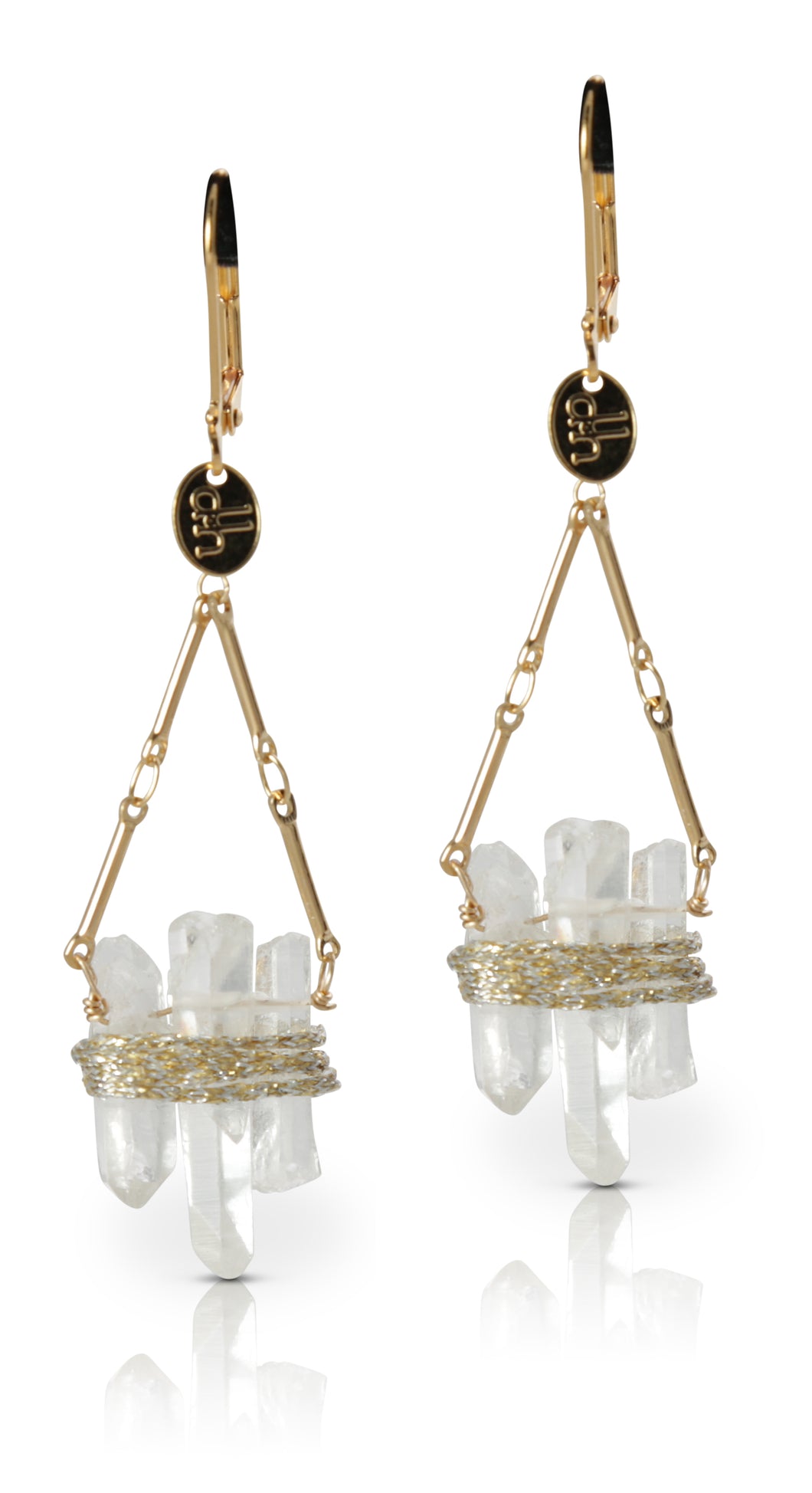 Chrysallis Crystal Quartz Earrings