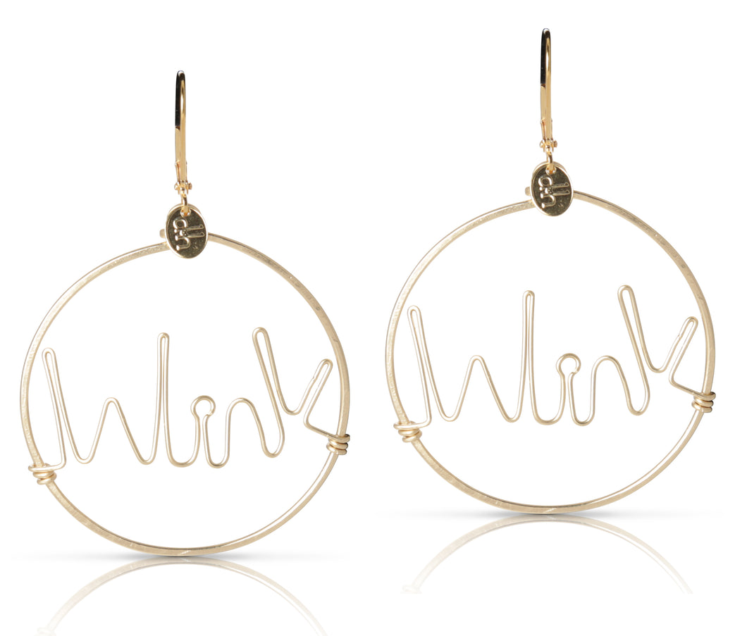 Brooklyn Wink Earrings