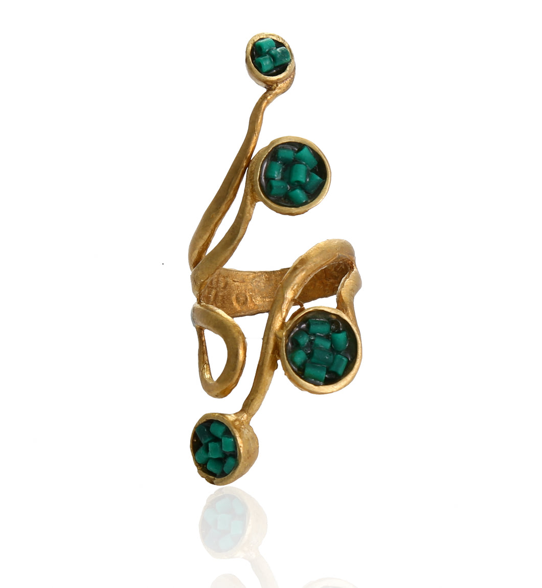 Hamilton Malachite Ring