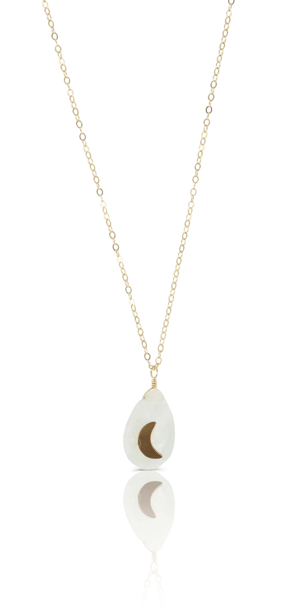 Moonshadow Moonstone Necklace