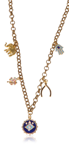 Protection, Wisdom, Luck necklace