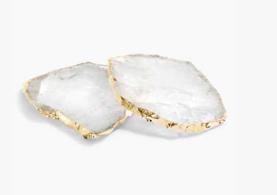 White Agate Coasters