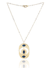 Tribus Blue Druzy Neck