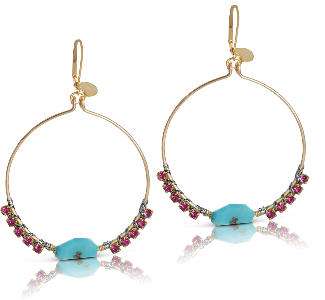 Dovie Turquoise Earrings