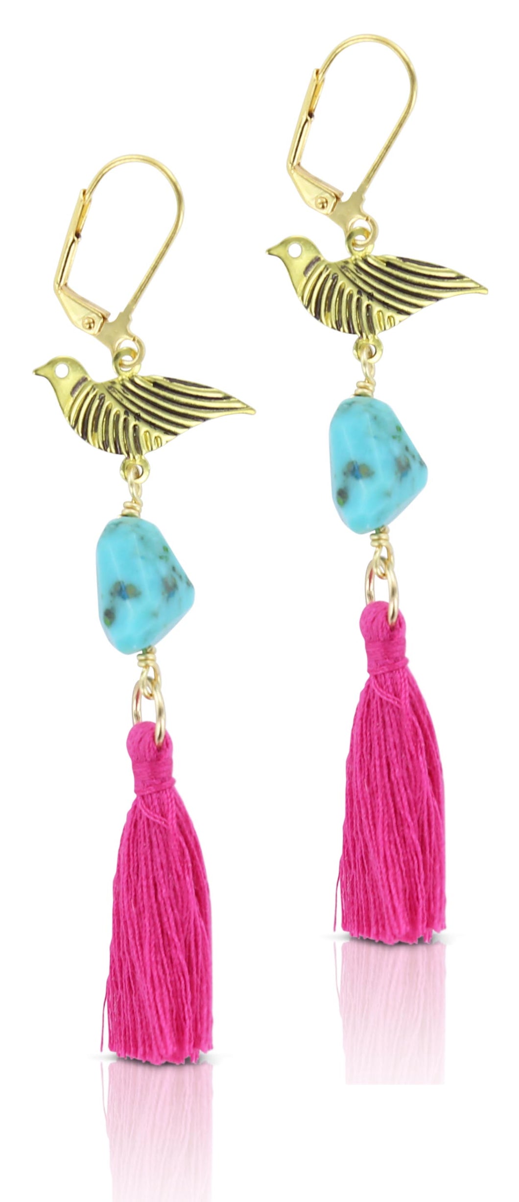 Pajaro Turquoise Fuscia
