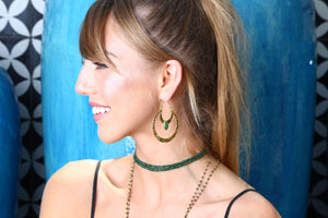 Helena Emerald Earring