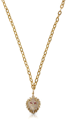 Leroy the lion necklace