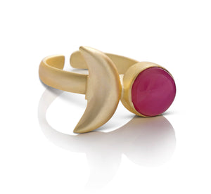 Astra Pink Opal Ring