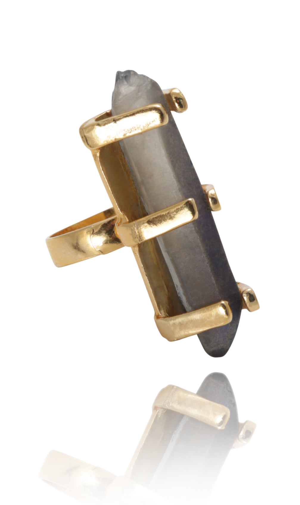 Wizard Crystal Quartz Ring